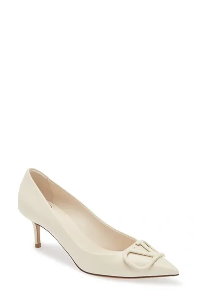 Valentino Garavani Vlogo Pointed Toe Pump In Multi