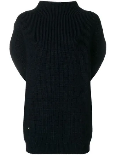 Lanvin Sleeveless Jumper In Blue