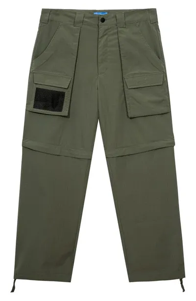 Market Moraine Convertible Cargo Pants In Fern