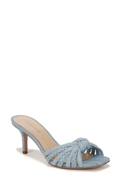 Veronica Beard Misa Slide Sandal In Denim