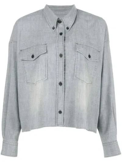 Isabel Marant Étoile Lelora Shirt In Grey