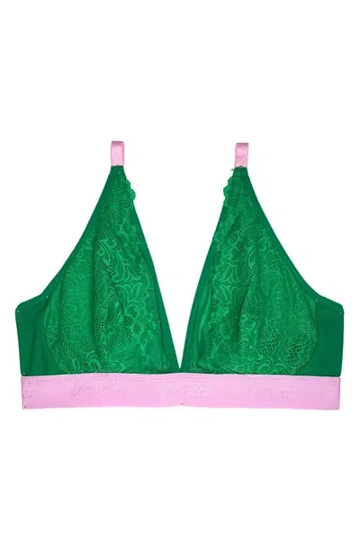 Lemonade Dolls The Synergy Bralette In Bright Green