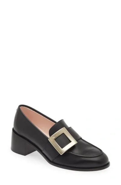 Roger Vivier Viv Rangers Loafer In Black