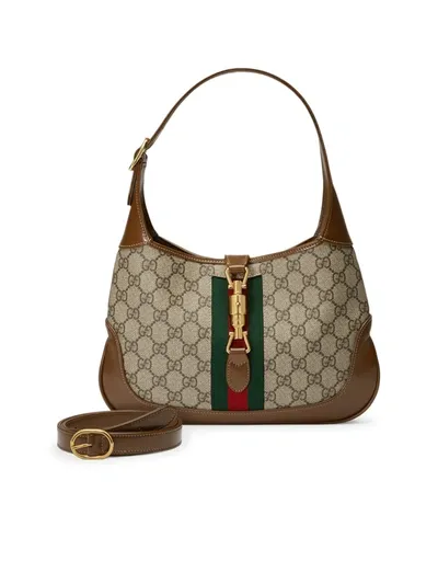 Gucci Jackie 1961 Small Shoulder Bag In Brown