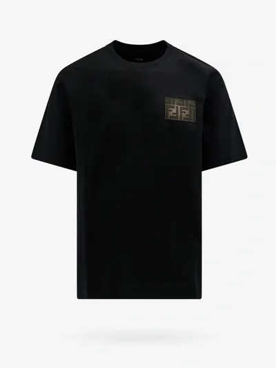 Fendi T-shirt In Black