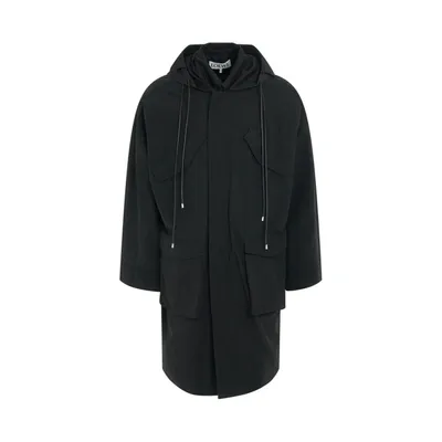 Loewe Double Parka In Black