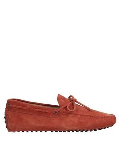 Tod's Loafers In Rust