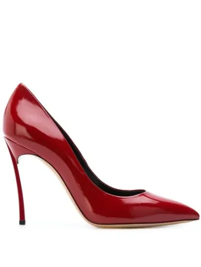 Casadei Blade Pumps In Red