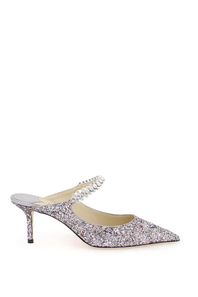 Jimmy Choo Bing 65 Glitter Pumps In Multicolor