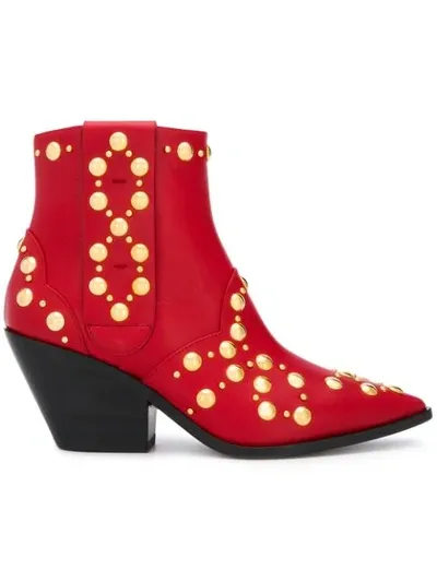 Casadei 'daytime' Cowboy-stiefel In Red