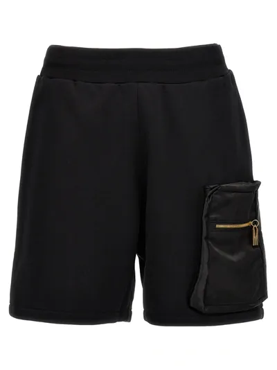 Moschino Black Archive Bermuda Shorts