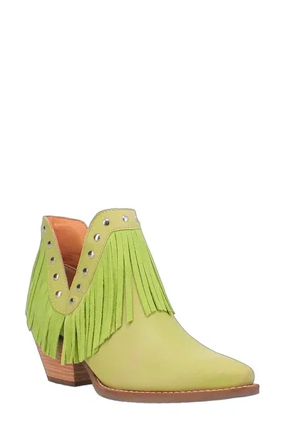 Dingo Fine N' Dandy Bootie In Lime