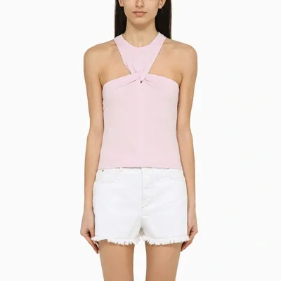 Isabel Marant Light Pink Zineba Cotton Top