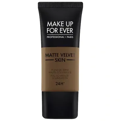 Make Up For Ever Matte Velvet Skin Full Coverage Foundation R540 Dark Brown 1.01 oz/ 30 ml