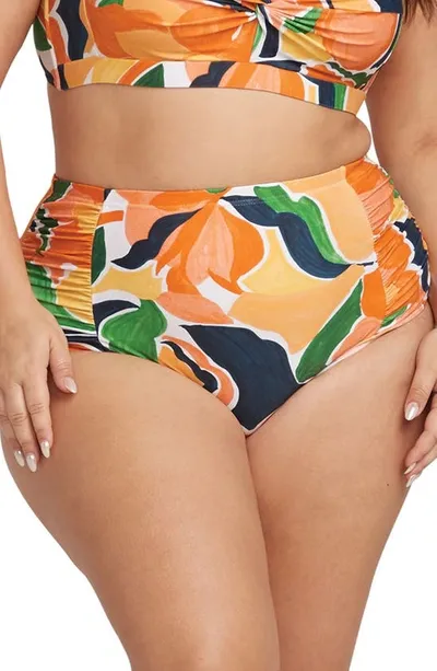 Artesands De L'hortus Botticelli Bikini Bottoms In Orange