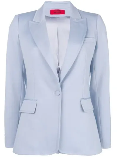 Styland Peaked Lapel Blazer In Blue