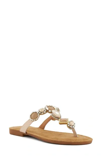 Dune London Louise Sandal In Ecru