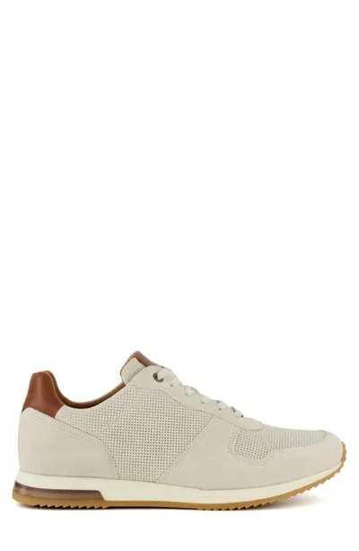 Dune London Trilogy Sneaker In Off White