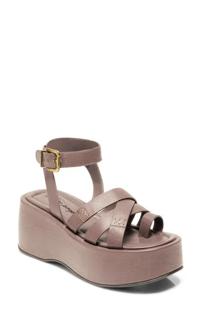 Free People Hazel Platform Sandal In Ember