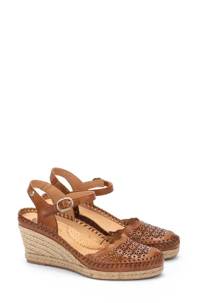 Pikolinos Vila Espadrille Wedge In Brown