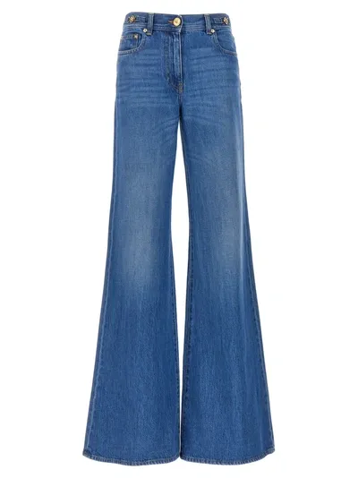 Versace Flared Jeans In Blue