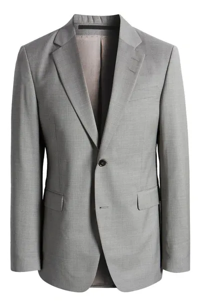 Tiger Of Sweden Justin Slim Fit Wool Mélange Sport Coat In M04-light Grey Melan