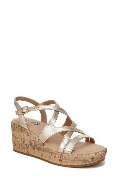 Lifestride Bailey Wedge Sandal In Platino