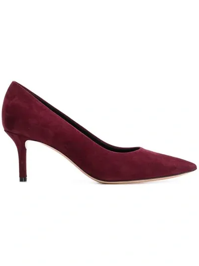 Casadei Pumps Mit Spitzer Kappe In Red