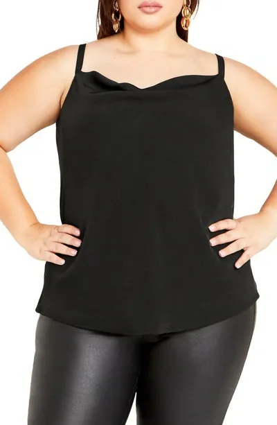 City Chic Katalina Camisole In Black