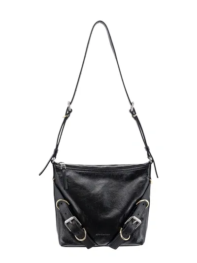 Givenchy Leather Shoulder Bag In Black