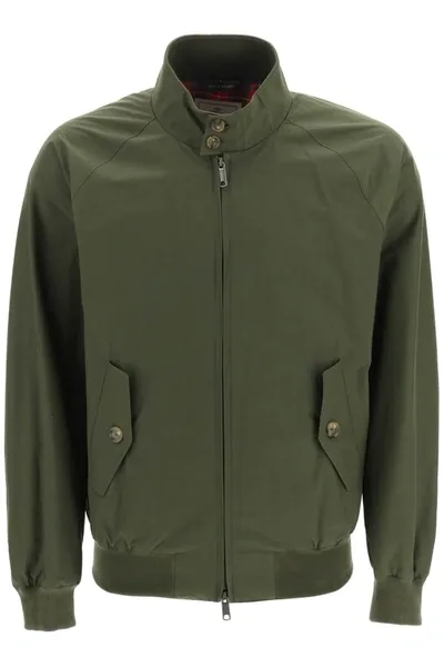 Baracuta G9 Harrington Jacket In Khaki