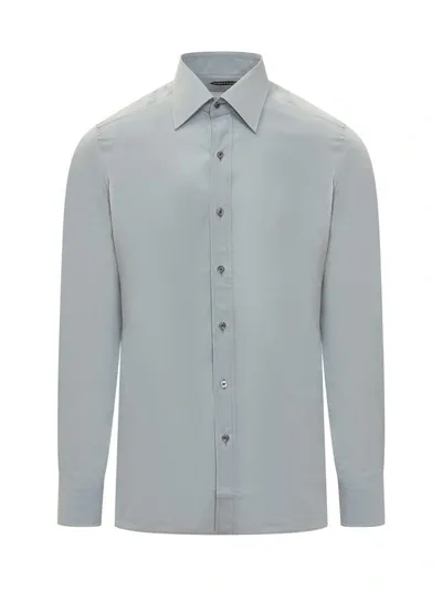 Tom Ford Slim Fit Shirt In Blue