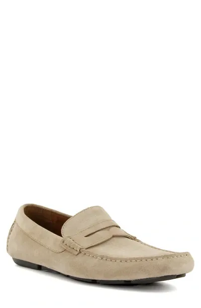 Dune London Bradlay Penny Loafer In Sand