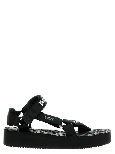 Palm Angels Depa Sandals In Black