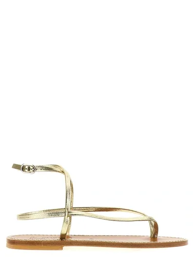 K.jacques Saint Tropez Delta Sandals In Golden