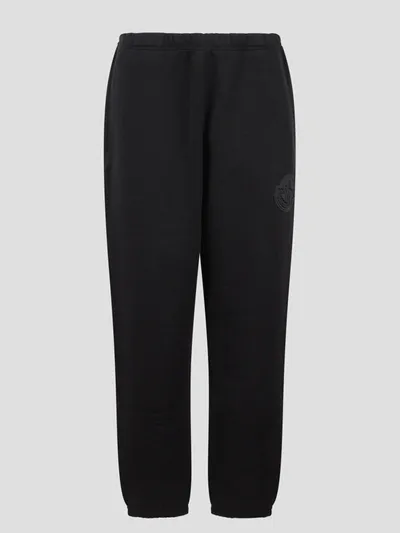 Moncler Genius Cotton Jersey Jogging Trousers In Black