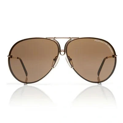 Porsche Design Sunglasses In Gold