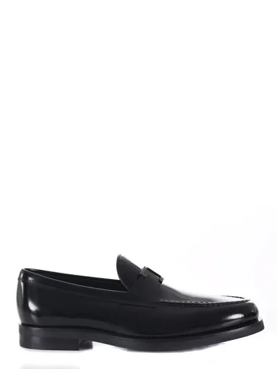 Tod's Flat Shoes In Black