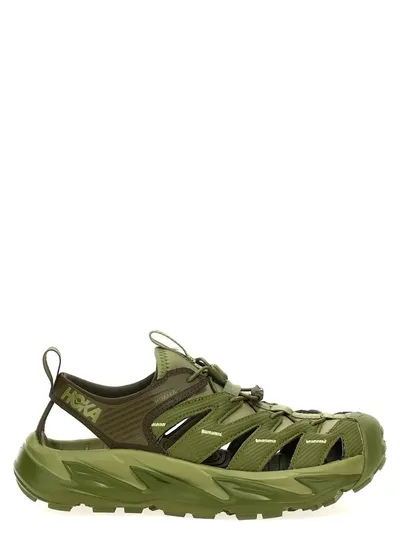 Hoka One One Hopara Sandal In Forest Floor / Fennel