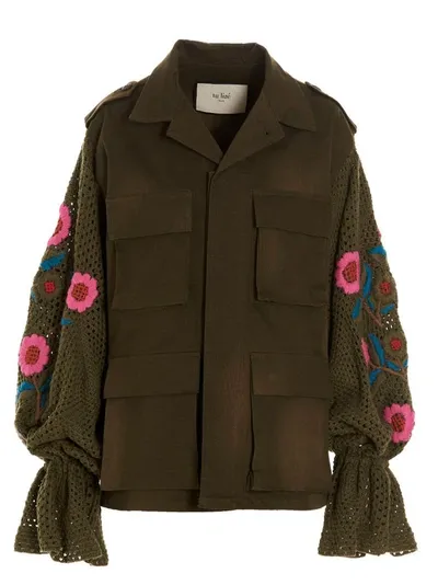 Tu Lizé Military Sahara Jacket In Green