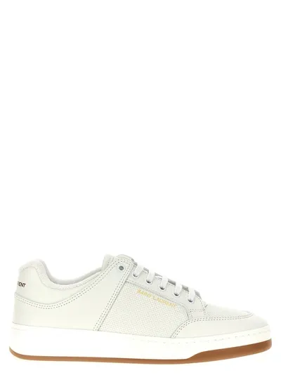 Saint Laurent Sl/61 Sneakers In White