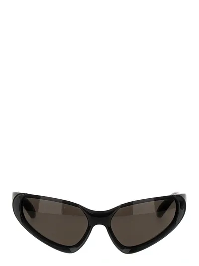 Balenciaga Xpander Rect Sunglasses In Black