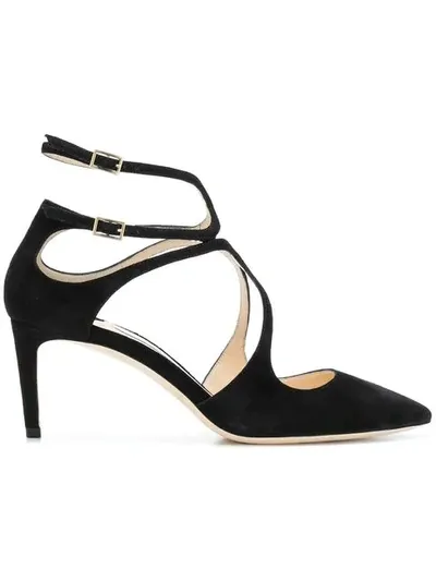 Jimmy Choo 'lancer' Sandalen In Black