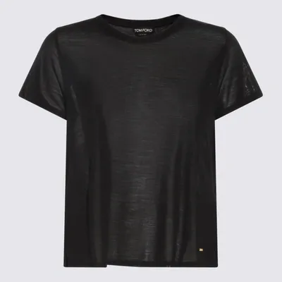 Tom Ford Black Silk T-shirt