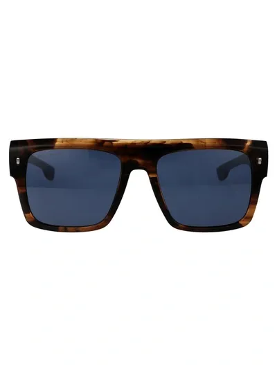 Dsquared2 D2 0127/s Sunglasses In Ex4ku Brw Horn B