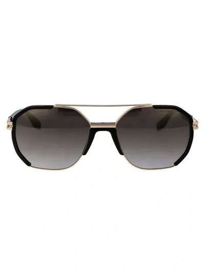 Marc Jacobs Marc 749/s Sunglasses In Rhlfq Gold Blck