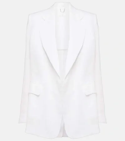 Chloé Ramie Blazer In White