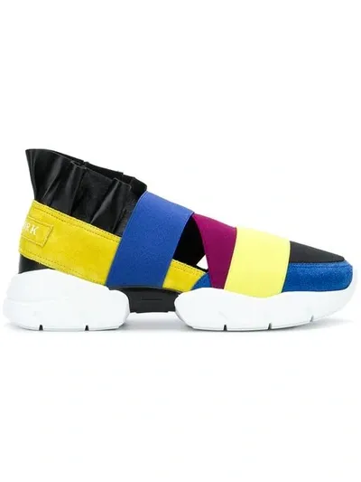 Emilio Pucci City Up Slip-on Sneakers In Black