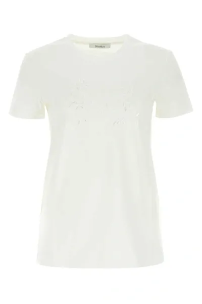 Max Mara T-shirt In White