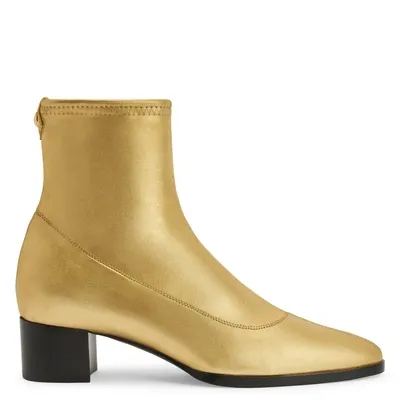 Giuseppe Zanotti Sallie Metallic Boots In Gold